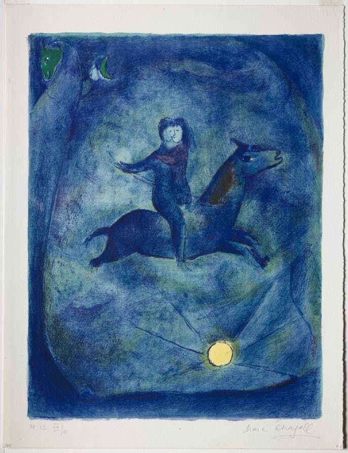 The Tale of the Ebony Horse, 1948. Marc Chagall (Russian, 1887–1985). 1948.683