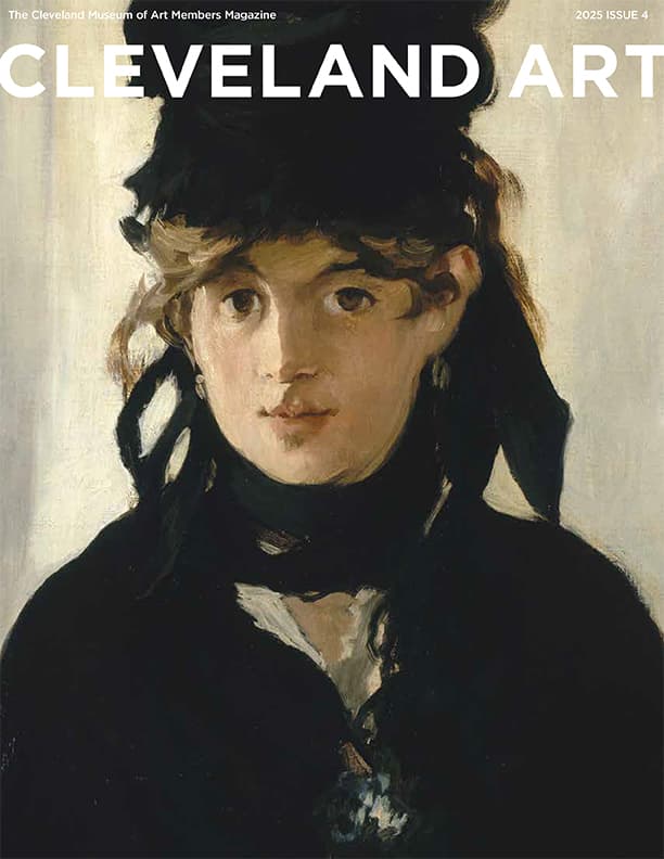 painting of woman in black top hat