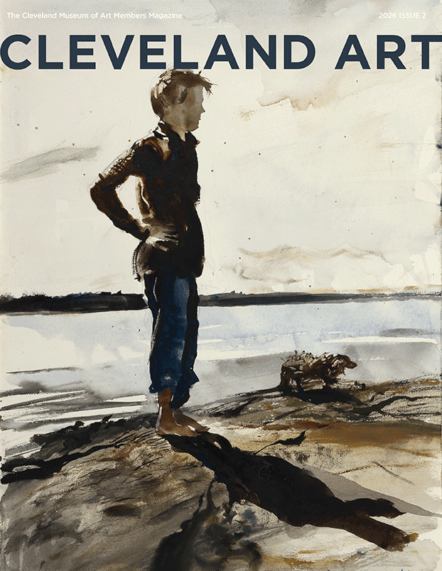 boy standing on shore