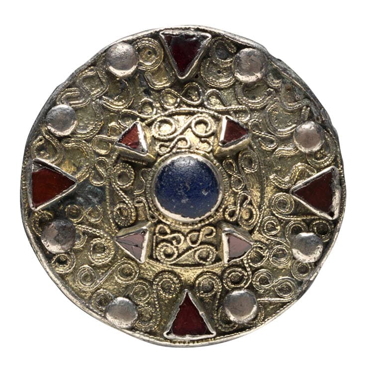 Disk Brooch with Central Boss