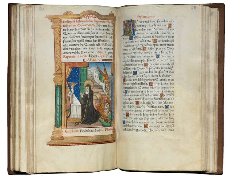 Printed Book of Hours (Use of Rome) 