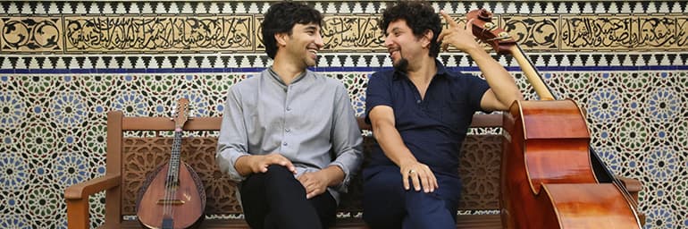 Avi Avital and Omer Avital. Photo by Christie Goodwin
