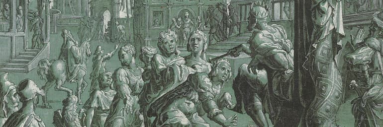 Esther before Ahasuerus, c. 1550.