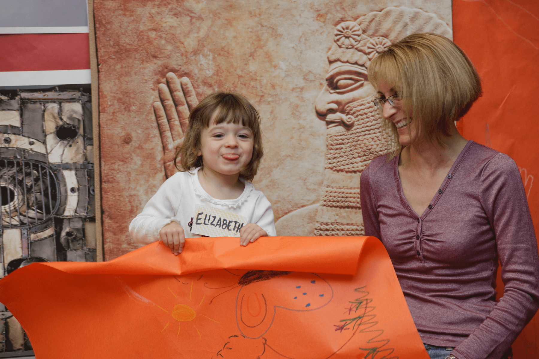 a person and a child