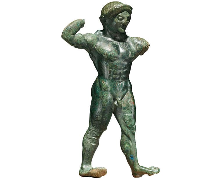 Statuette of an Athlete