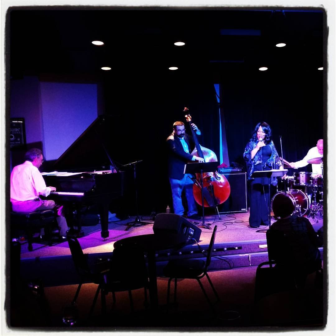 Evelyn Wright performing at BOP STOP