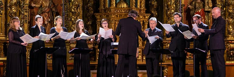 The Tallis Scholars. Photo copyright Rodrigo Pérez